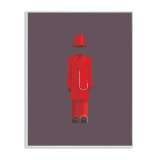 Stupell Industries Marilyn Manson Minimalist Illustration Wooden Wall Plaque